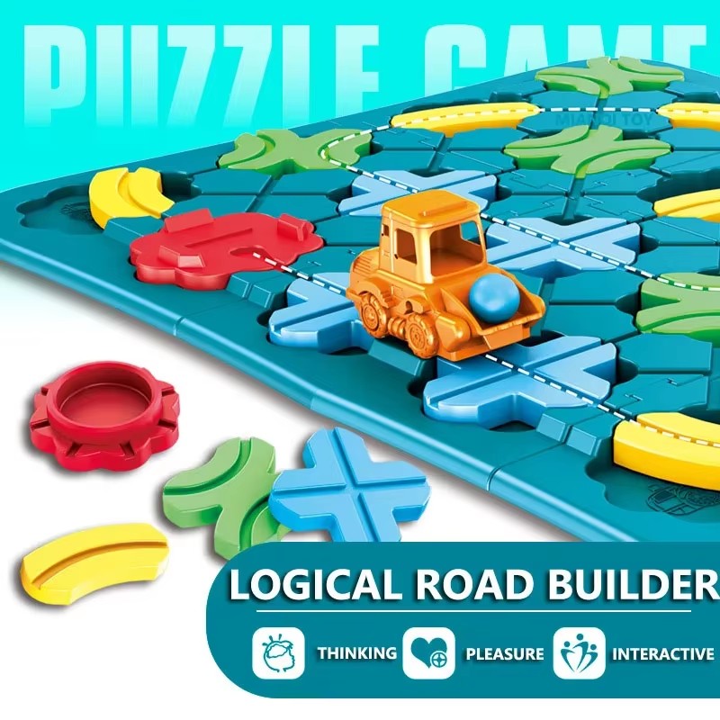 Road Maze Montessori Logic Roa - Board Game Qwirkle 评论和价格