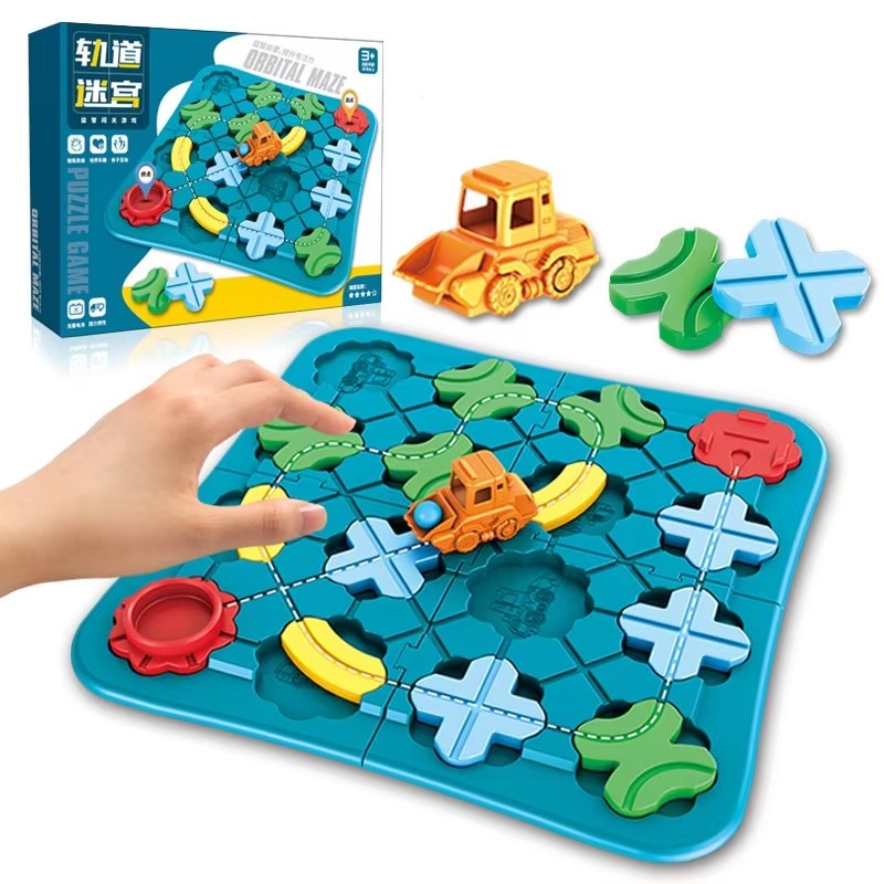 Road Maze Montessori Logic Roa - Board Game Qwirkle 评论和价格