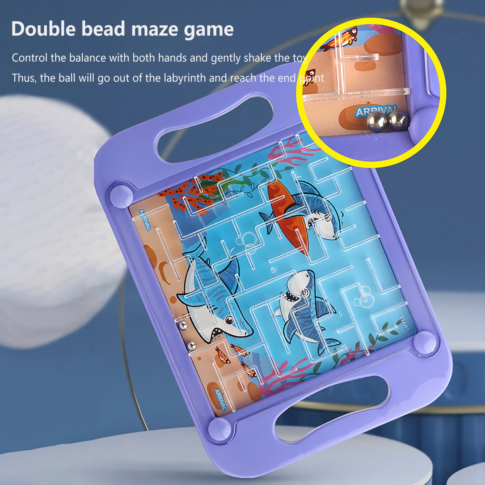 Gravity Balance 3D Maze Ball M - Board Game Qwirkle 评论和价格